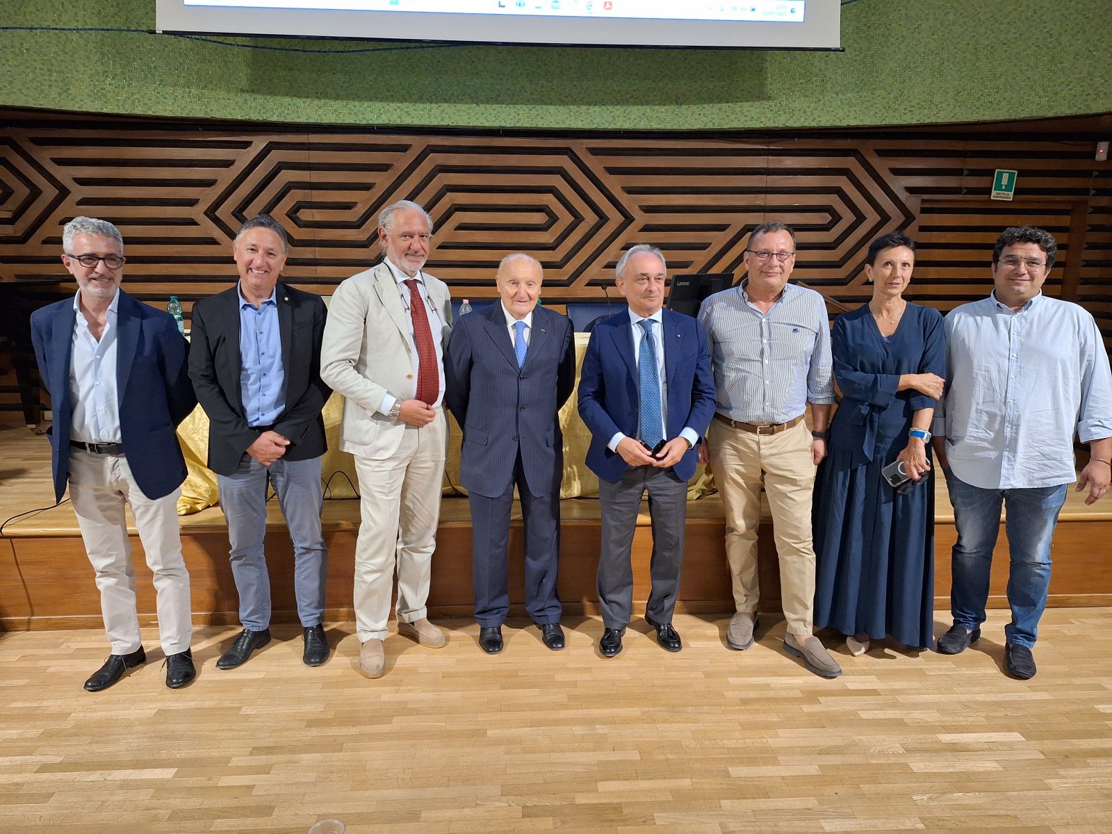 I componenti della Giunta camerale dopo la elezione di Poli al posto di Merlino