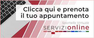 Prenota il tuo appuntamento con i servizi online